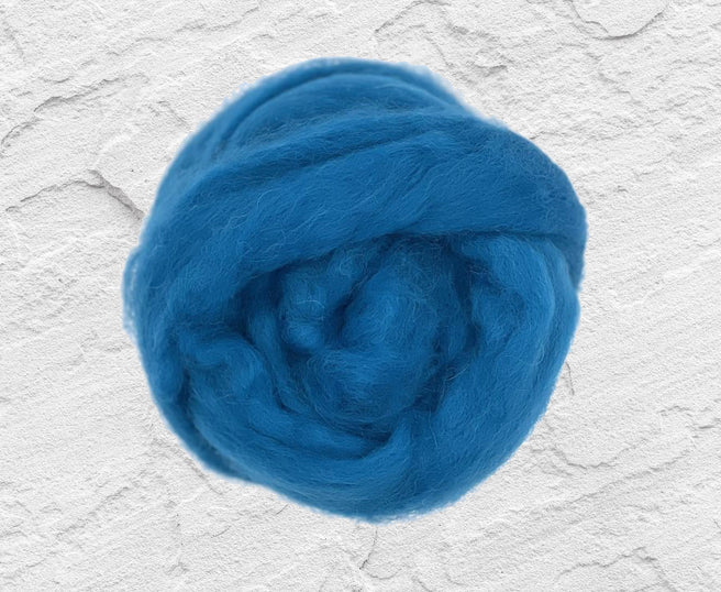 Dyed Shetland Top - Tropic