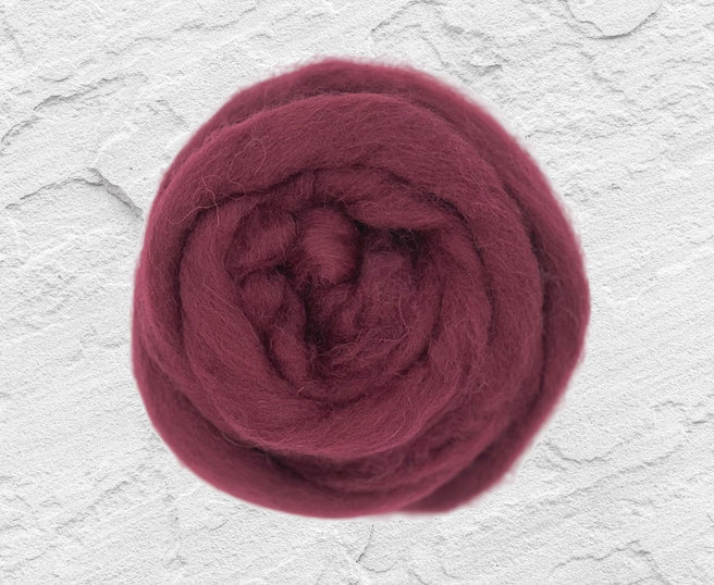 Dyed Shetland Top - Sherry