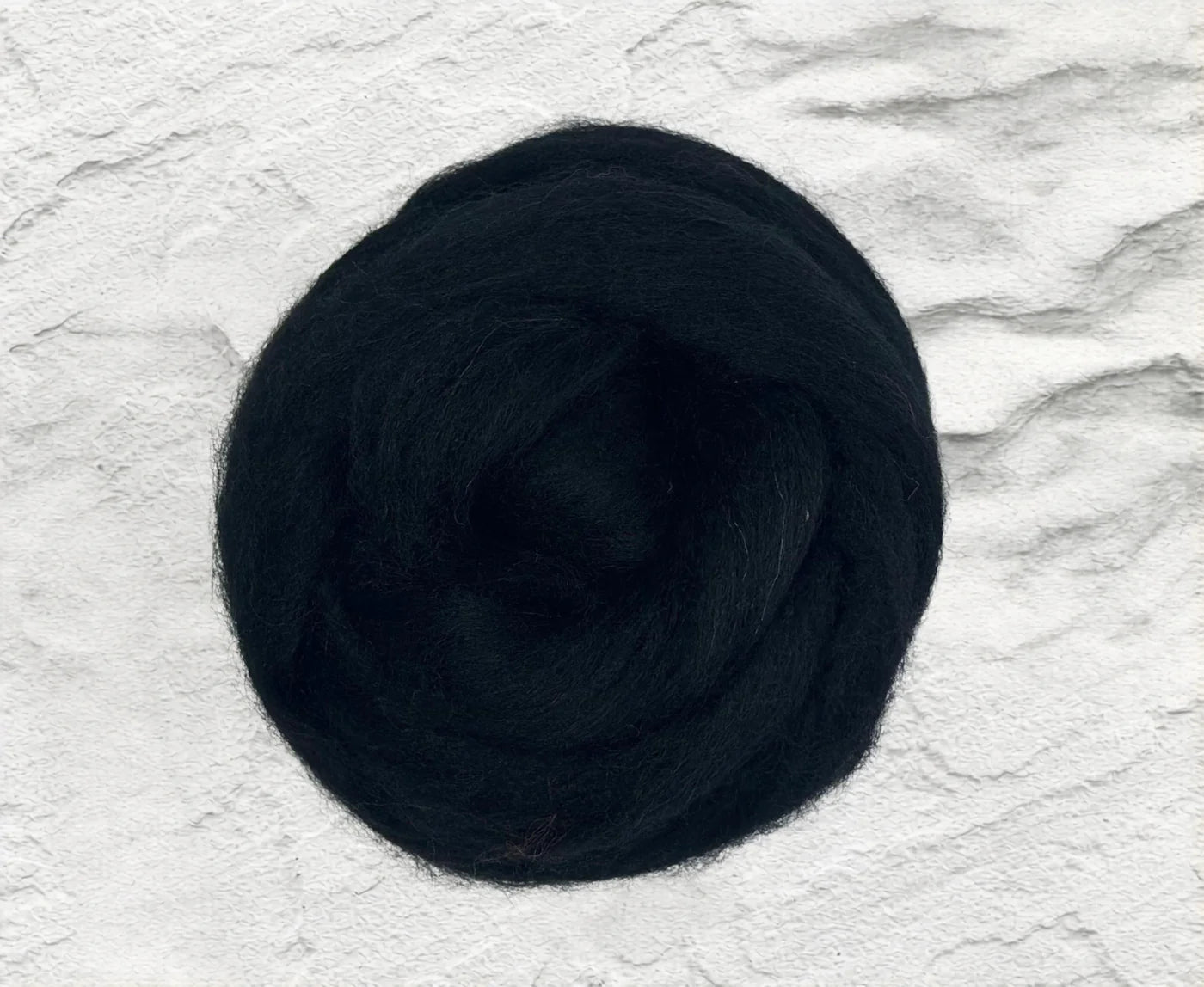 Dyed Shetland Top - Raven