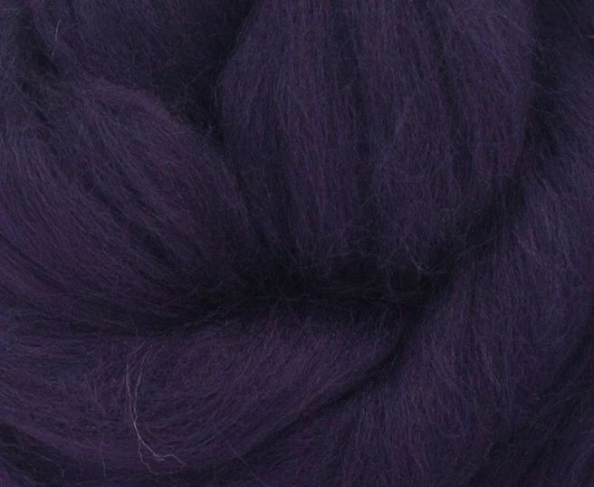 Dyed Merino Top - Aubergine / 23mic