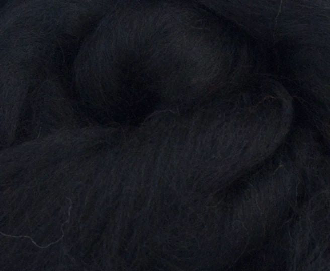 Dyed Merino Top - Raven / 23mic