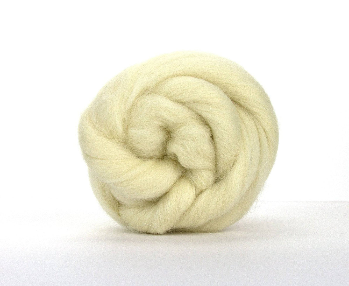 White Dorset Horn Wool Top