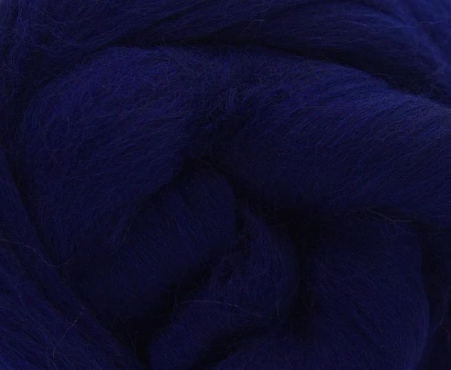 Dyed Merino Top - Tanzanite / 18.5mic