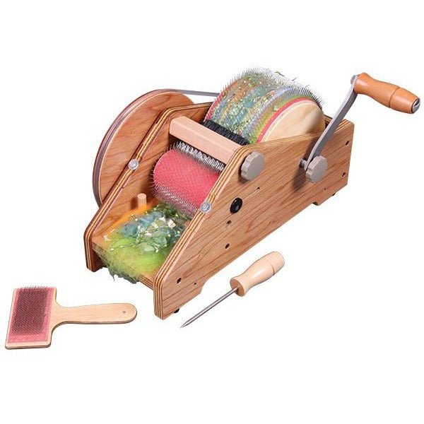 Ashford 4" Wild Drum Carder - 72 point - FREE Shipping