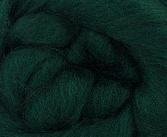 Dyed Corriedale Top - Conifer
