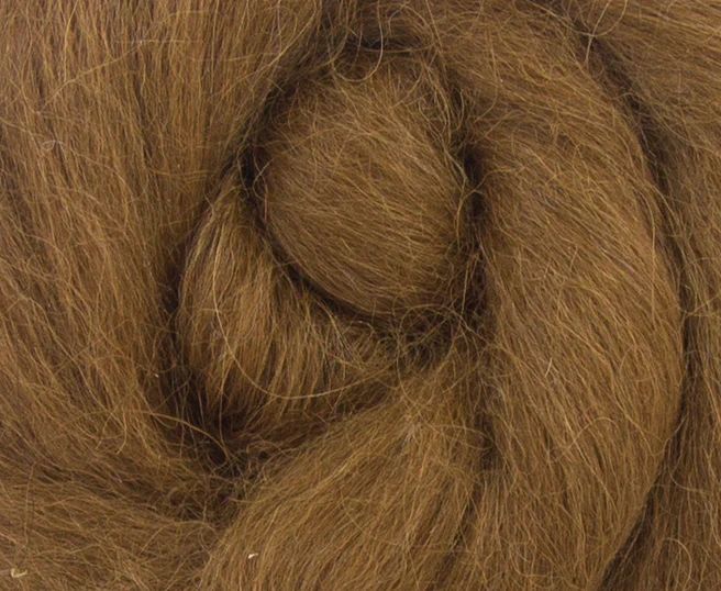 Light Brown Baby Alpaca Top