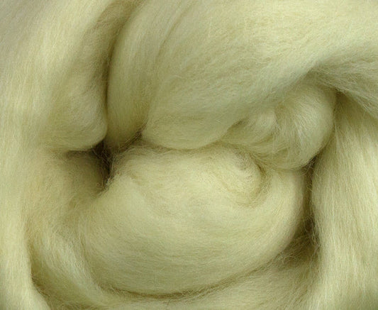 New Zealand Natural White Corriedale Wool Top