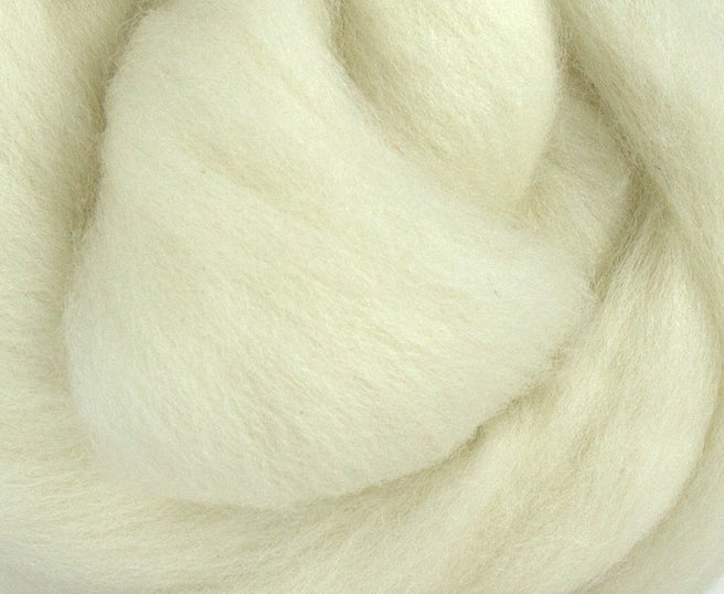 Organic Polwarth and Silk Combed Top / Roving Wool Fiber 1 pound – SpinFiber