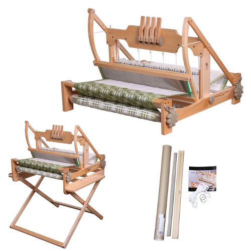 Ashford 24" Four Shaft Table Loom & Stand w/ Free Raddle Kit - FREE Shipping