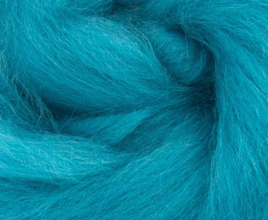 Dyed Corriedale Top - Cerulean