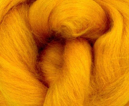 Dyed Corriedale Top - Sunset