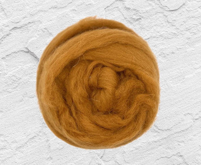 Dyed Shetland Top - Vixen