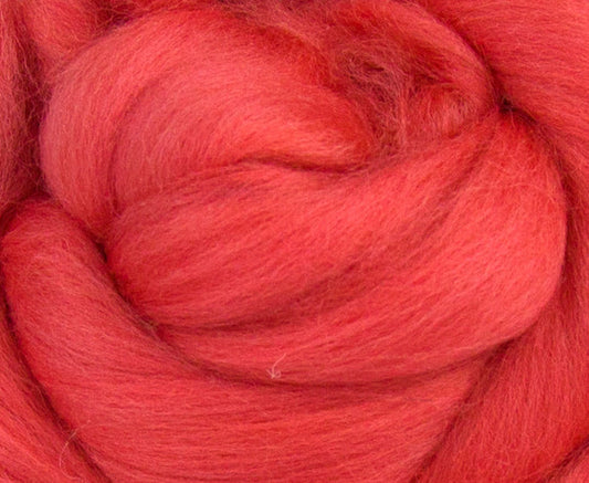 Dyed Merino Top - Coral / 23mic