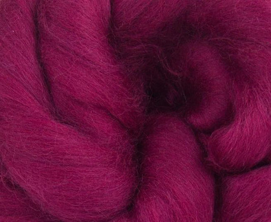 Dyed Merino Top - Elderberry / 23mic