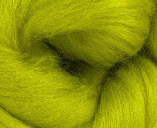 Dyed Merino Top - Gooseberry / 23mic