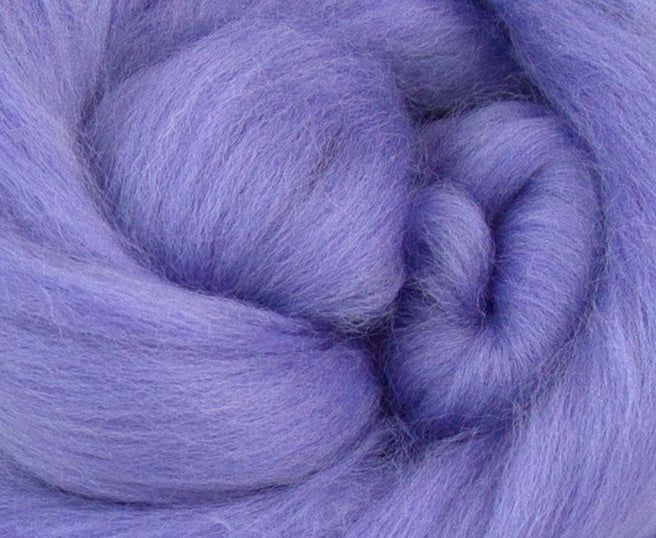 Dyed Merino Top - Hyacinth / 23mic