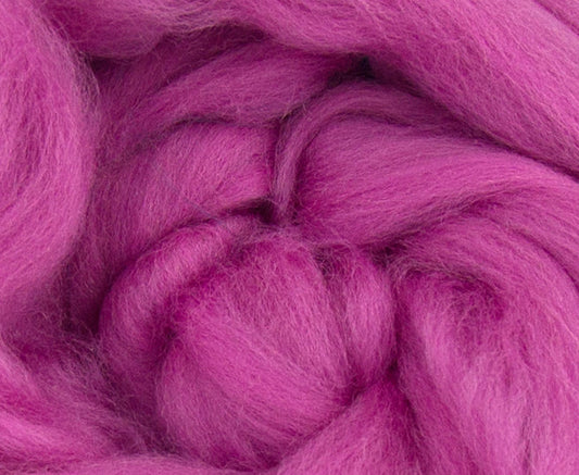 Dyed Merino Top - Magenta / 23mic