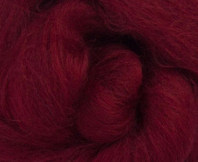 Dyed Merino Top - Ruby / 23mic