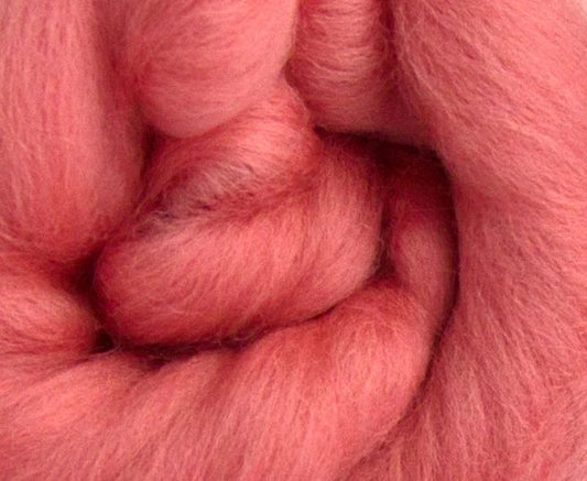 Dyed Merino Top - Salmon / 23mic