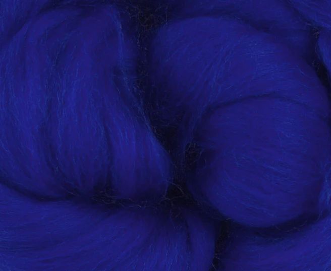 Dyed Merino Top - Sapphire / 23mic
