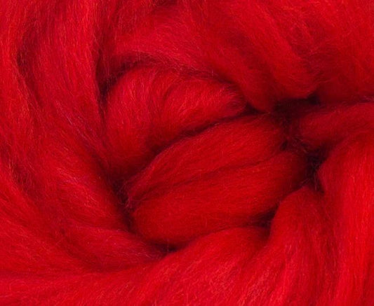 Dyed Merino Top - Scarlet / 23mic