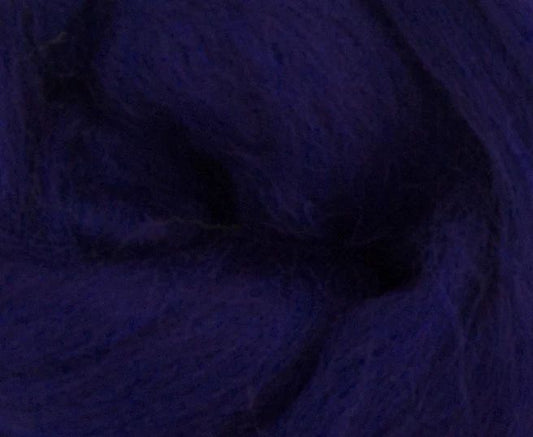 Dyed Merino Top - Tanzanite / 23mic