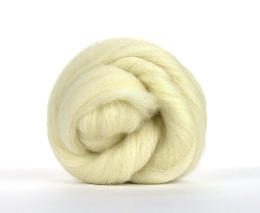 Targhee Wool Top - Undyed Natural Spinning Fiber