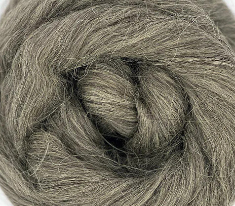 Dark Grey Faroe Island Top Roving
