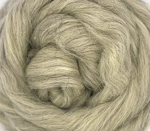 Light Grey Faroe Island Top Roving