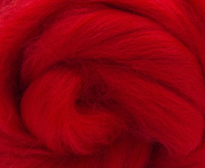 Dyed Merino Top - Scarlet / 18.5mic