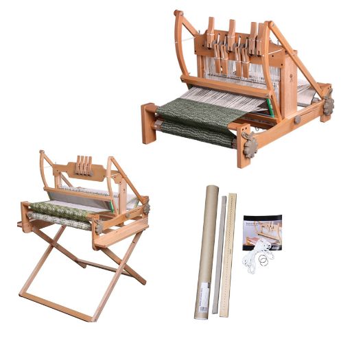 Ashford 16" Eight Shaft Table Loom & Stand w/ Free Raddle Kit - FREE Shipping