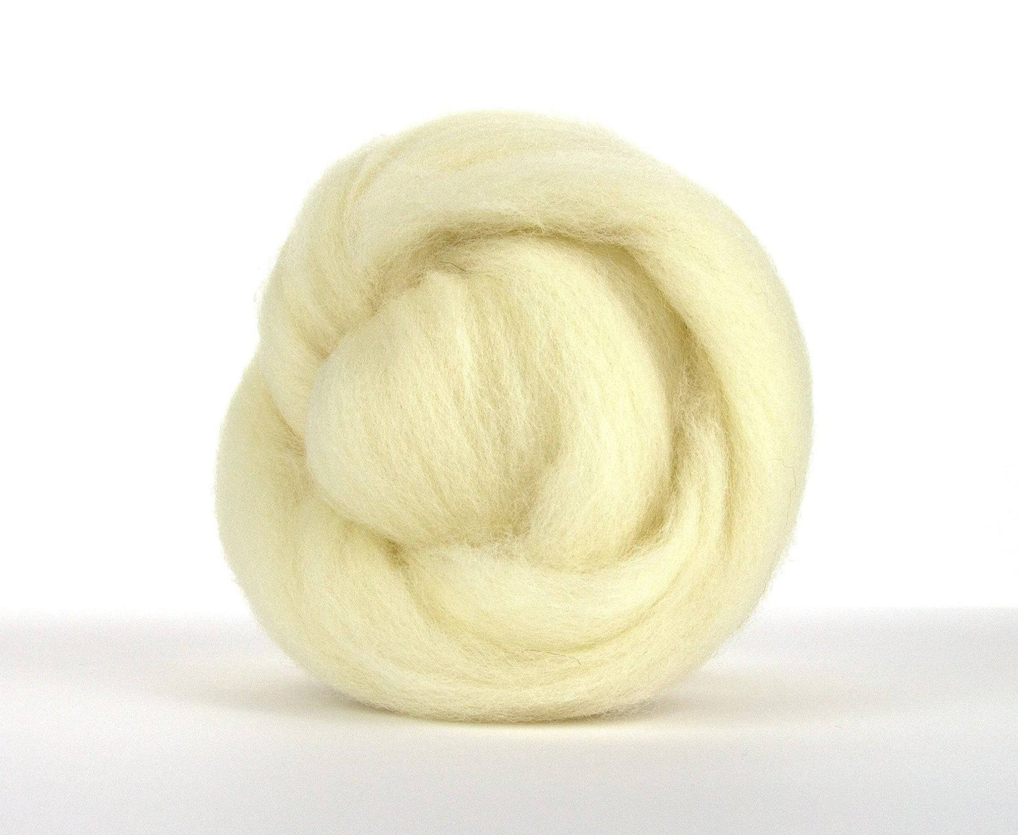 White Southdown Wool Top