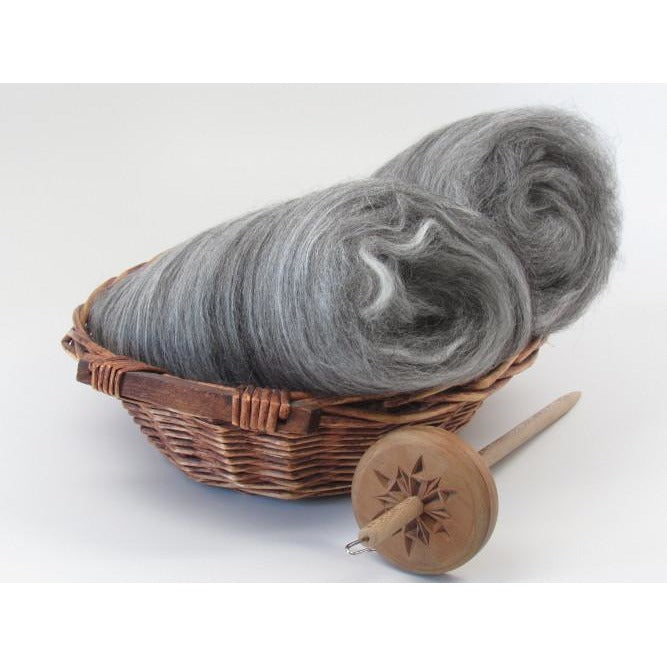 Earl Grey Spinning Batt Australian Merino Bamboo Falkland Alpaca Undyed Spinning Fiber