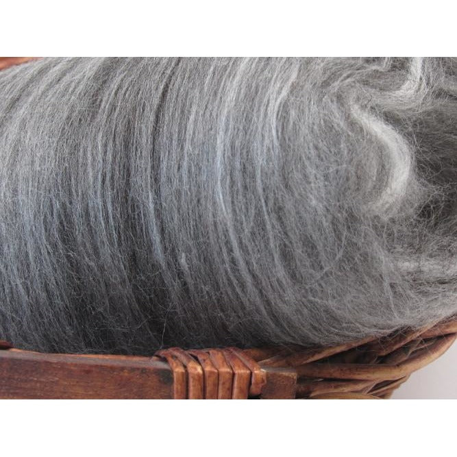 Earl Grey Spinning Batt Australian Merino Bamboo Falkland Alpaca Undyed Spinning Fiber