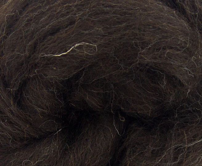 Black Welsh Wool Top