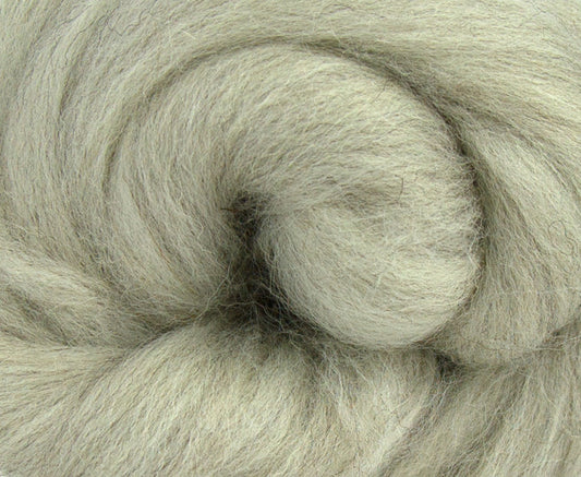 Light Grey Swaledale Wool Top