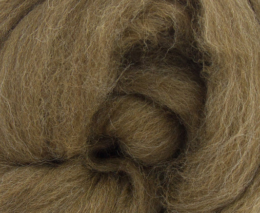 Shetland Moorit Wool Top