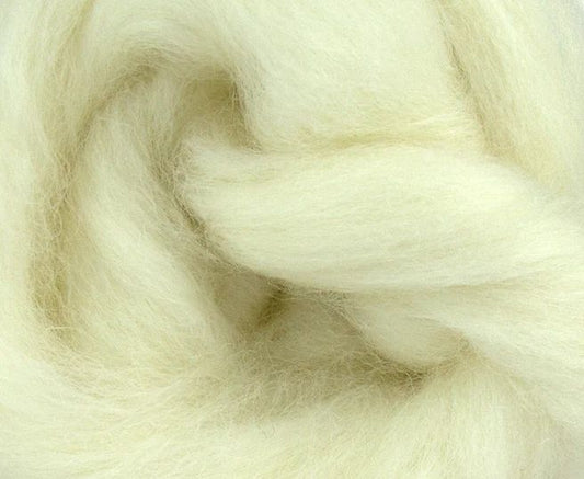 White Norwegian Wool Top