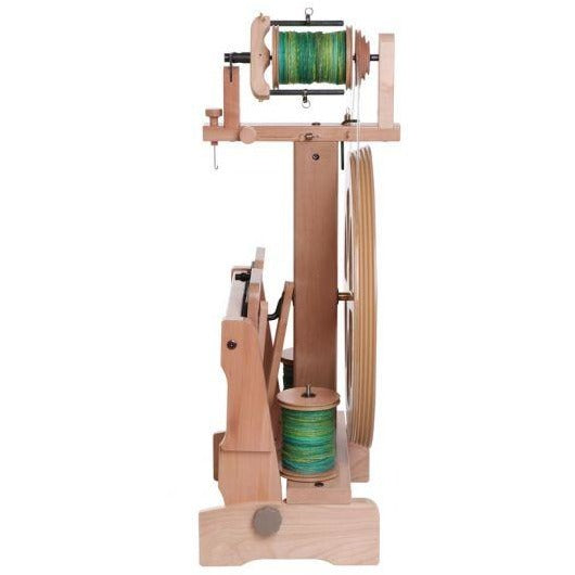 Ashford Kiwi-3 Spinning Wheel Folding Treadle / Natural Finish - FREE Shipping